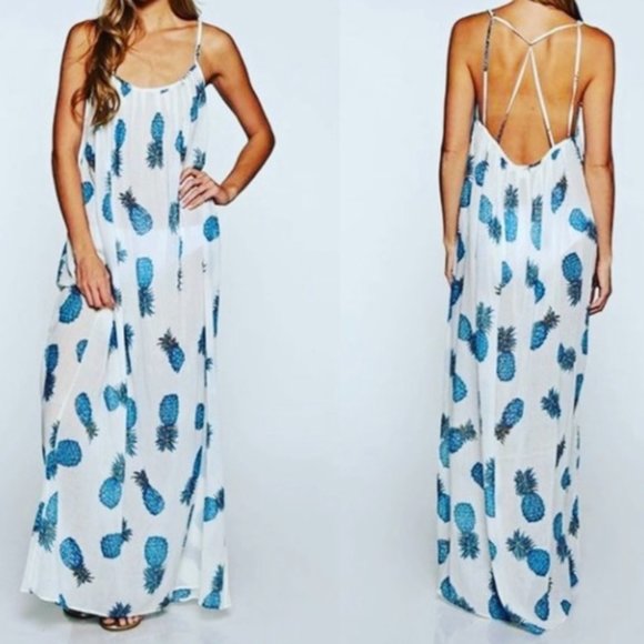 NWT Love Stich Pineapple Dress - Picture 1 of 3